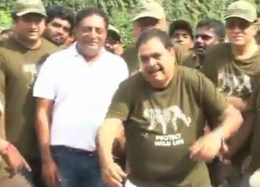 Ramanath Rai tiger dance